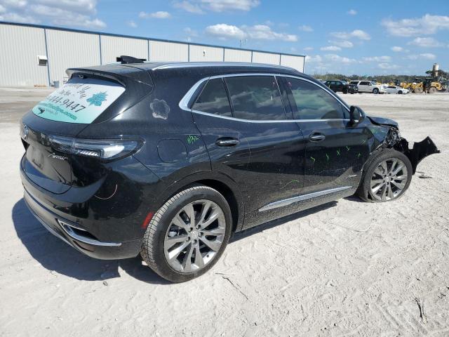 LRBFZRR40MD120467 - 2021 BUICK ENVISION AVENIR BLACK photo 3