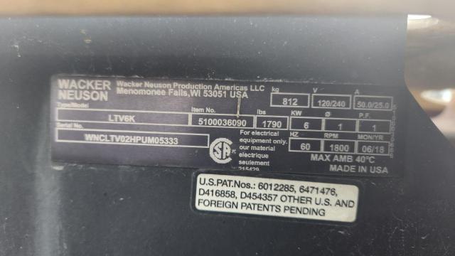 WNCLTV02HPUM05333 - 2018 WACK LIGHT GRAY photo 10