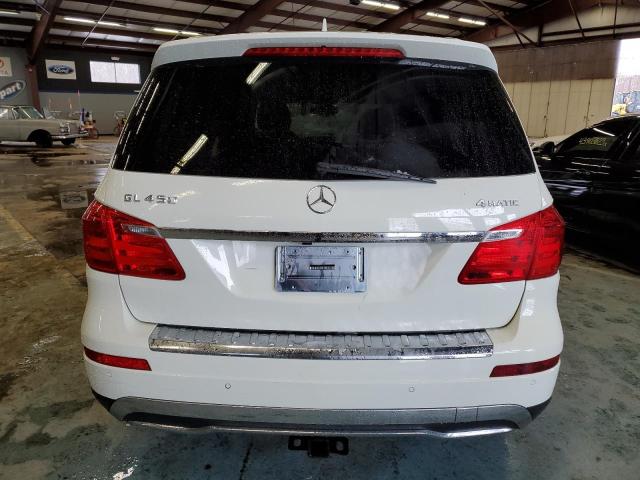 4JGDF7CE0DA242119 - 2013 MERCEDES-BENZ GL 450 4MATIC WHITE photo 6