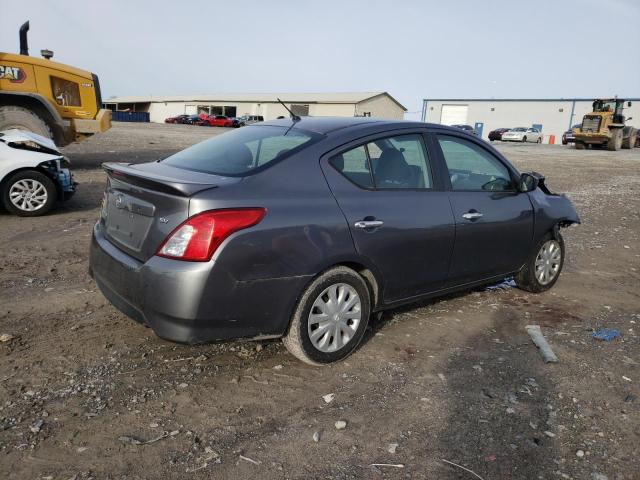 3N1CN7AP1JL857468 - 2018 NISSAN VERSA S GRAY photo 3