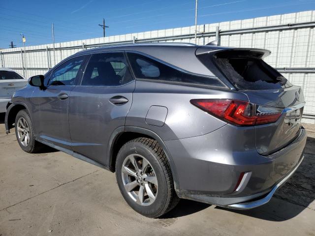 JTJDZKCA2J2013102 - 2018 LEXUS RX 350 L GRAY photo 2