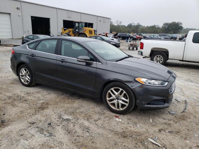 3FA6P0H71FR126809 - 2015 FORD FUSION SE GRAY photo 4