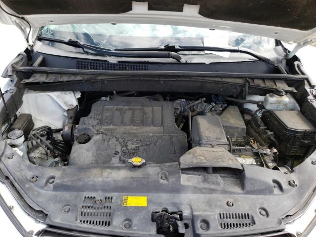 5TDKKRFH5ES010905 - 2014 TOYOTA HIGHLANDER XLE WHITE photo 11