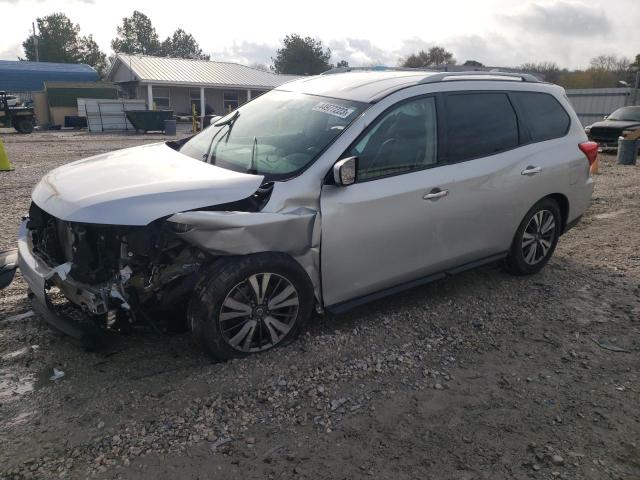 5N1DR2MM8KC601024 - 2019 NISSAN PATHFINDER S 银色 照片 1