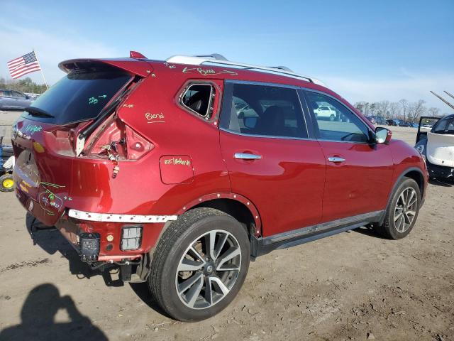 5N1AT2MV5KC796657 - 2019 NISSAN ROGUE S RED photo 3