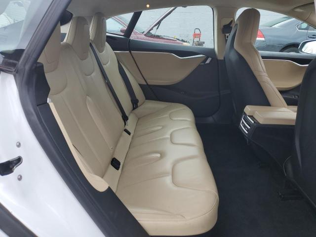 5YJSA1E23FF117345 - 2015 TESLA MODEL S თეთრი ფოტო 10