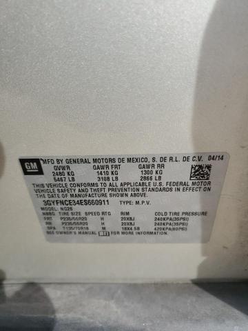 3GYFNCE34ES660911 - 2014 CADILLAC SRX PERFORMANCE COLLECTION Or photo 14