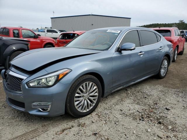 JN1BY1PP3GM630532 - 2016 INFINITI Q70L 3.7 BLUE photo 1