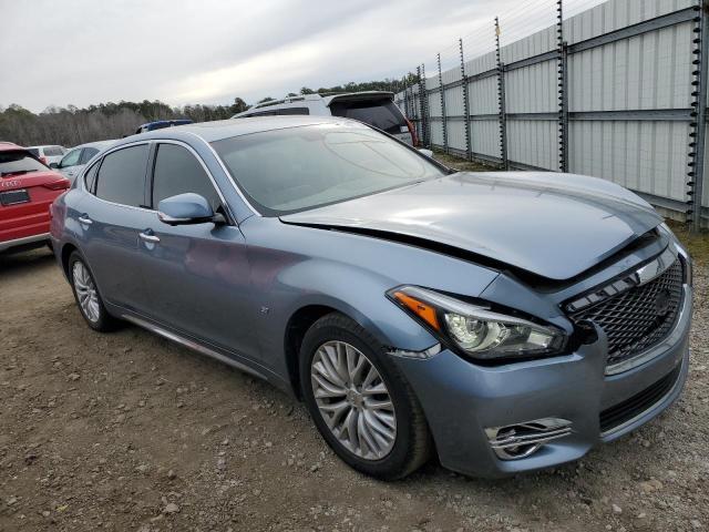 JN1BY1PP3GM630532 - 2016 INFINITI Q70L 3.7 BLUE photo 4