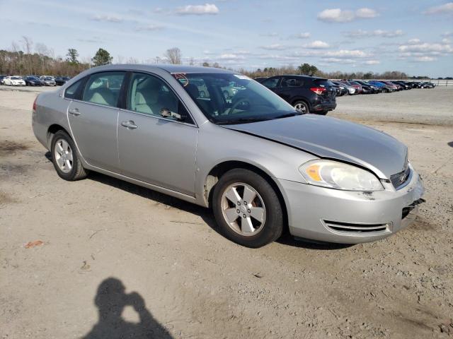 2G1WT55K989118907 - 2008 CHEVROLET IMPALA LT SILVER photo 4