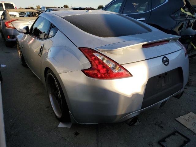 JN1AZ4EH0CM562982 - 2012 NISSAN 370Z BASE SILVER photo 2