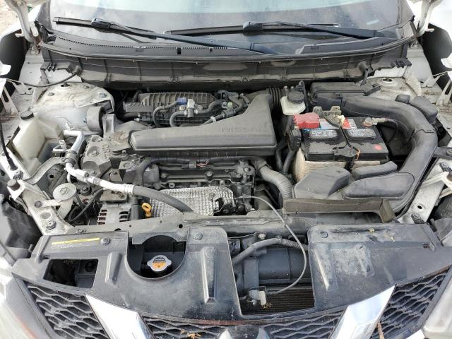 5N1AT2MTXFC859062 - 2015 NISSAN ROGUE S WHITE photo 12