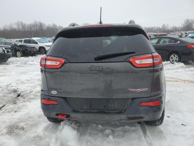 1C4PJMBS7GW218123 - 2016 JEEP CHEROKEE TRAILHAWK GRAY photo 6
