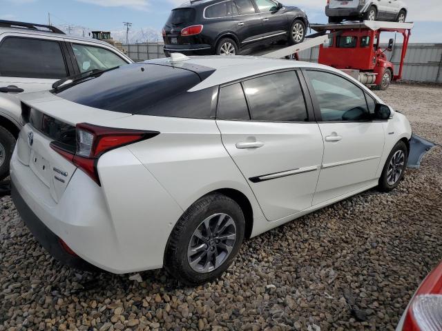 JTDKARFU8K3080752 - 2019 TOYOTA PRIUS WHITE photo 3