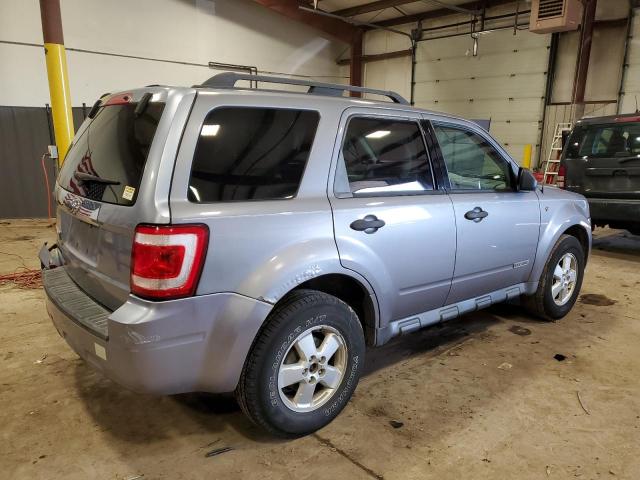 1FMCU93128KC18401 - 2008 FORD ESCAPE XLT GRAY photo 3