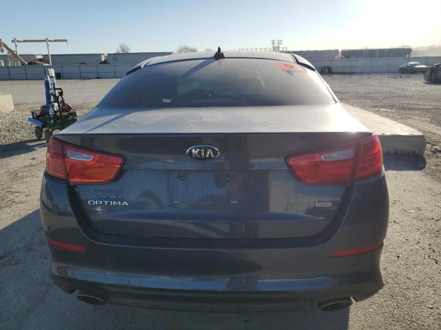 5XXGM4A71FG455677 - 2015 KIA OPTIMA LX BLUE photo 6