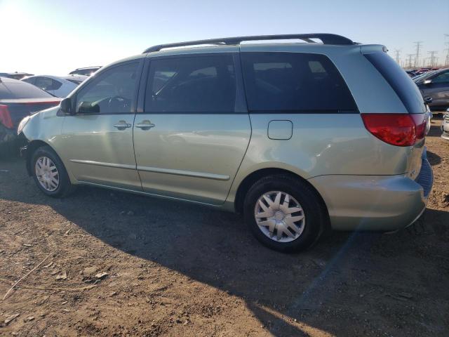 5TDZK23C48S175069 - 2008 TOYOTA SIENNA CE GREEN photo 2