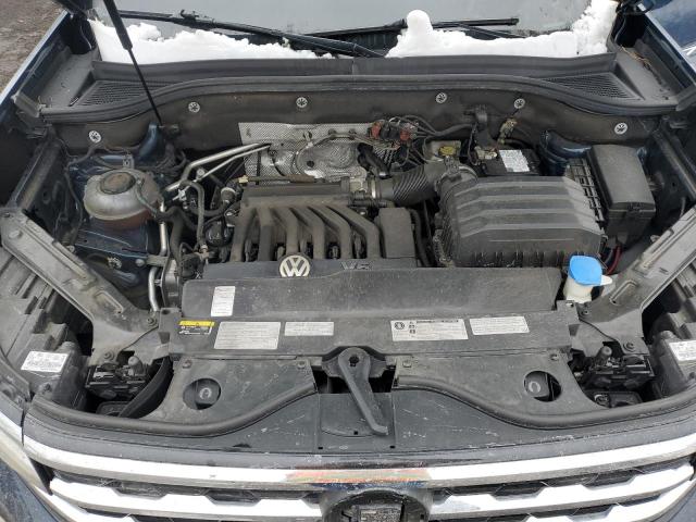 1V21E2CA0LC211044 - 2020 VOLKSWAGEN ATLAS CROS SE BLUE photo 12