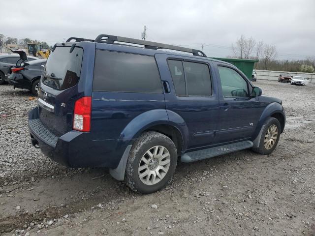 5N1BR18A38C602821 - 2008 NISSAN PATHFINDER LE 蓝色 照片 3