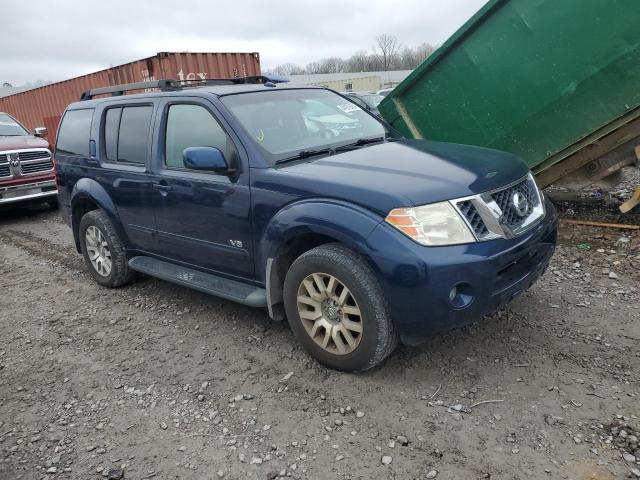 5N1BR18A38C602821 - 2008 NISSAN PATHFINDER LE 蓝色 照片 4