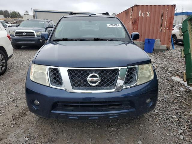 5N1BR18A38C602821 - 2008 NISSAN PATHFINDER LE 蓝色 照片 5