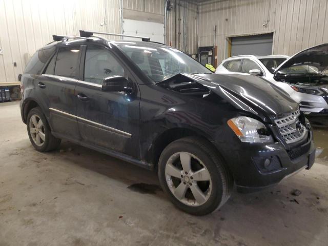 4JGBB8GB8BA650101 - 2011 MERCEDES-BENZ ML 350 4MATIC BLACK photo 4