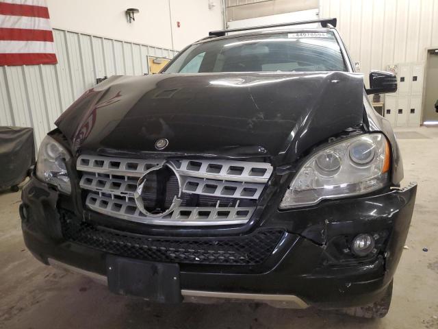 4JGBB8GB8BA650101 - 2011 MERCEDES-BENZ ML 350 4MATIC BLACK photo 5