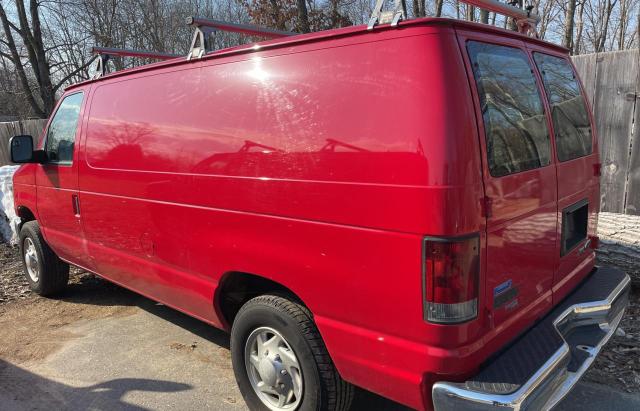 1FTNE2EW4DDA37552 - 2013 FORD ECONOLINE E250 VAN RED photo 3