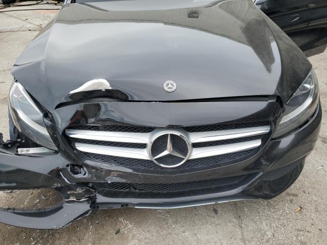 WDDWF4JB4JR393925 - 2018 MERCEDES-BENZ C 300 BLACK photo 11