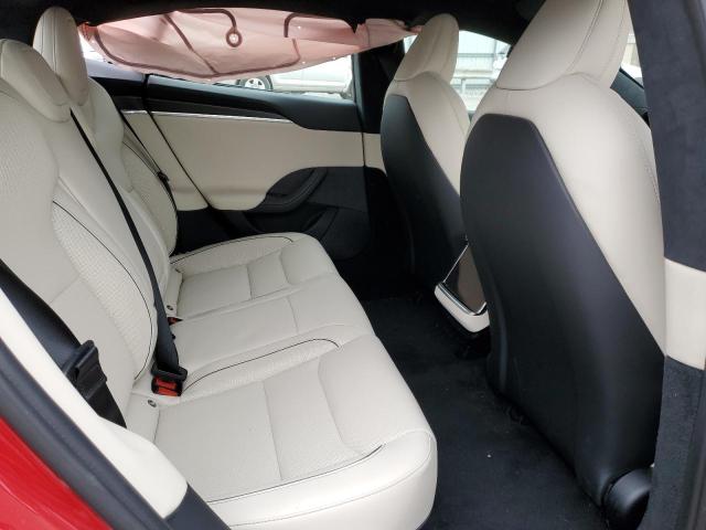 5YJSA1E60MF451378 - 2021 TESLA MODEL S Qırmızı foto 10