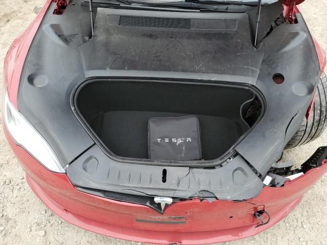 5YJSA1E60MF451378 - 2021 TESLA MODEL S Qırmızı foto 11