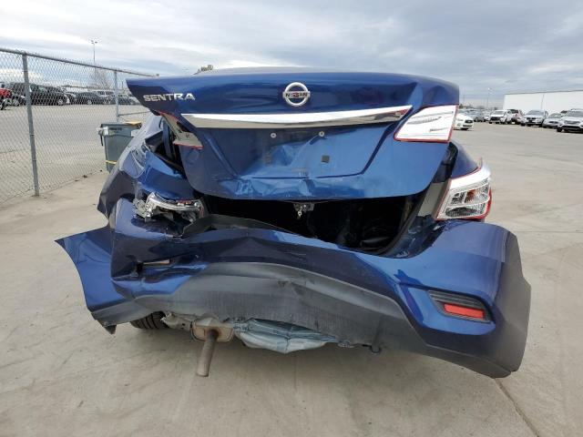 3N1AB7AP0JY275493 - 2018 NISSAN SENTRA S BLUE photo 6