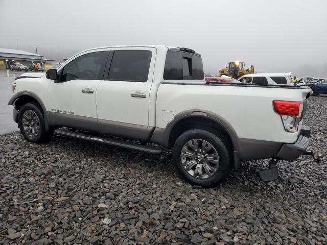 1N6AA1E56KN534960 - 2019 NISSAN TITAN SV WHITE photo 2