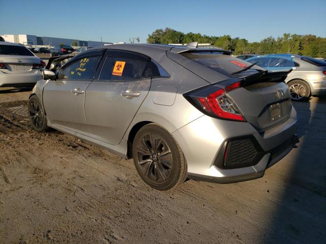 SHHFK7H5XJU400825 - 2018 HONDA CIVIC EX GRAY photo 2