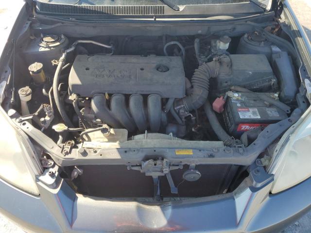 2T1KR32E38C696413 - 2008 TOYOTA COROLLA MA XR GRAY photo 11