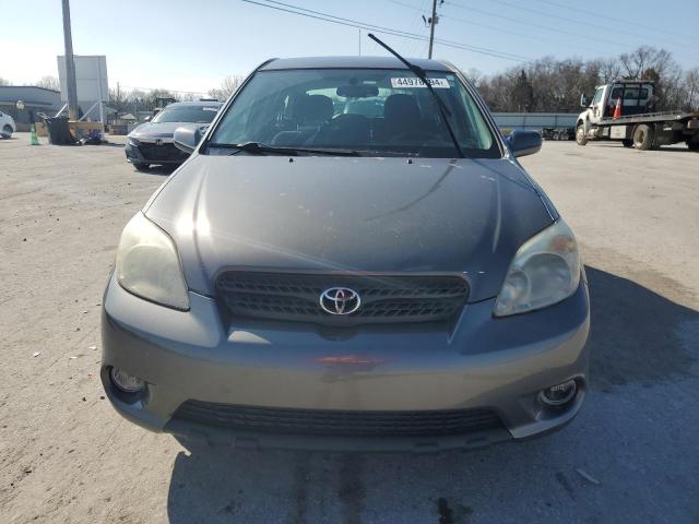 2T1KR32E38C696413 - 2008 TOYOTA COROLLA MA XR GRAY photo 5