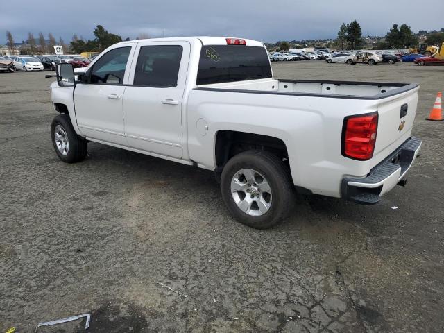 3GCUKREC8JG394766 - 2018 CHEVROLET SILVERADO K1500 LT WHITE photo 2