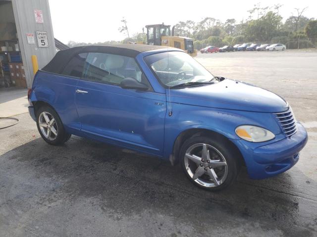 3C3AY75S25T605619 - 2005 CHRYSLER PT CRUISER GT BLUE photo 4