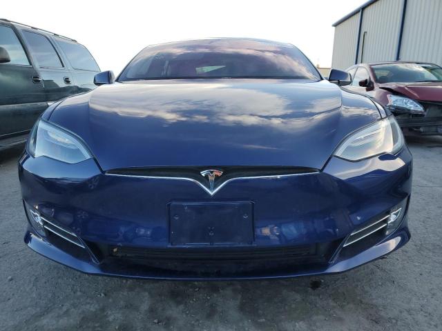 5YJSA1E27JF263420 - 2018 TESLA MODEL S ლურჯი ფოტო 5