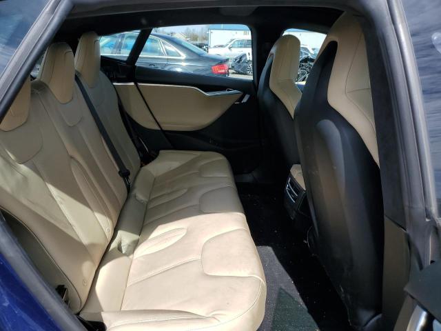 5YJSA1E25GF171490 - 2016 TESLA MODEL S Կապույտ լուսանկար 10