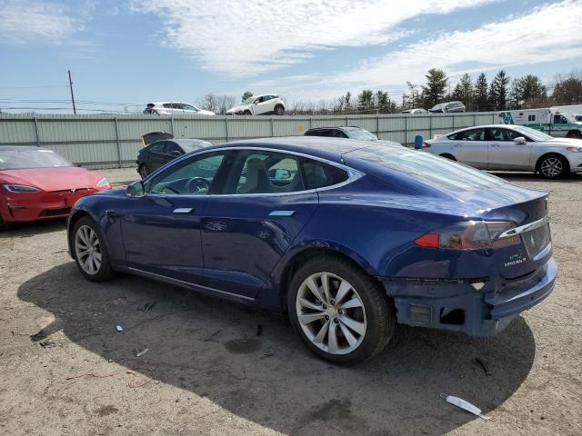 5YJSA1E25GF171490 - 2016 TESLA MODEL S Կապույտ լուսանկար 2