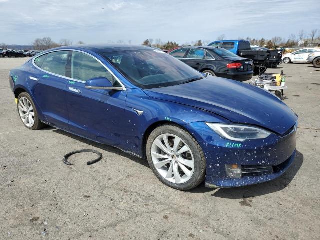5YJSA1E25GF171490 - 2016 TESLA MODEL S Կապույտ լուսանկար 4