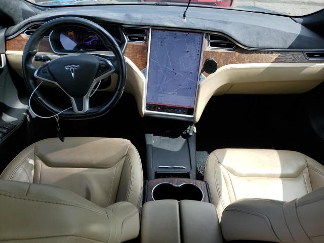 5YJSA1E25GF171490 - 2016 TESLA MODEL S Կապույտ լուսանկար 8