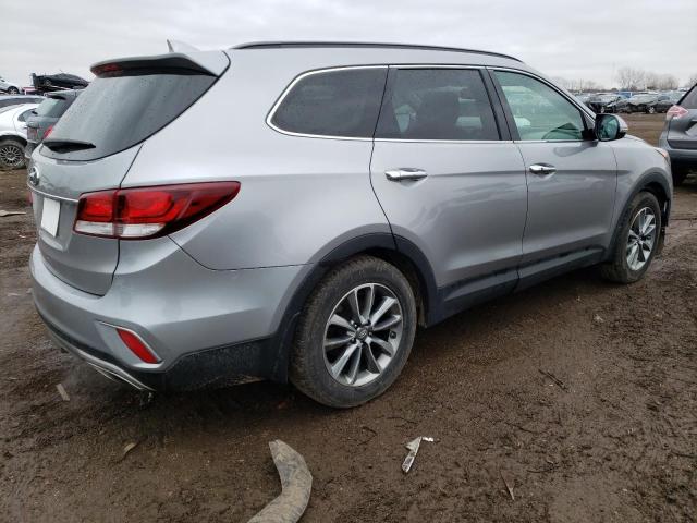 KM8SN4HF7HU228362 - 2017 HYUNDAI SANTA FE SE SILVER photo 3