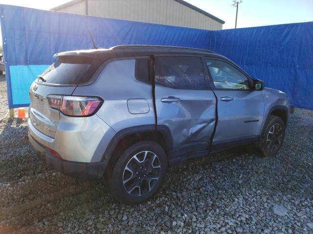 3C4NJDDB7LT189534 - 2020 JEEP COMPASS TRAILHAWK SILVER photo 3