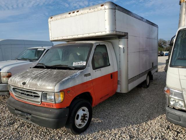 1FDWE35S6YHA53365 - 2000 FORD ECONOLINE E350 SUPER DUTY CUTAWAY VAN TWO TONE photo 1