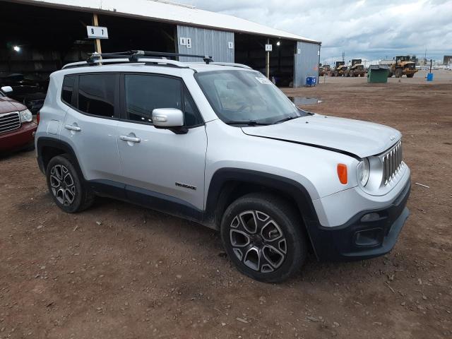 ZACCJBDT4FPC11439 - 2015 JEEP RENEGADE LIMITED SILVER photo 4