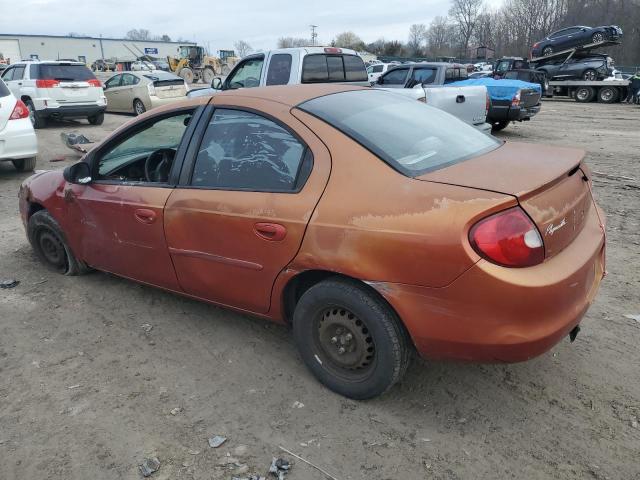 1P3ES46C71D158581 - 2001 PLYMOUTH NEON BASE 橙色 照片 2