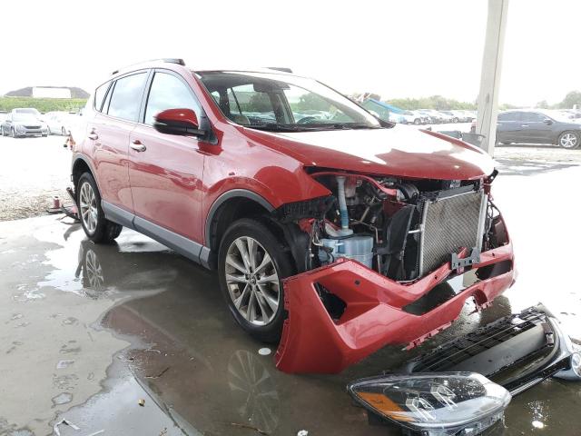 JTMYFREV1GJ064711 - 2016 TOYOTA RAV4 LIMITED RED photo 4