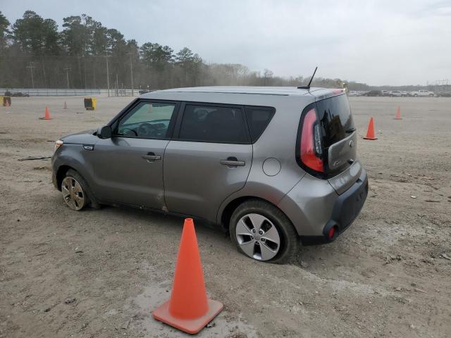 KNDJN2A20G7276522 - 2016 KIA SOUL GRAY photo 2